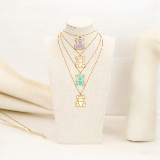 Teddy Colors Necklace