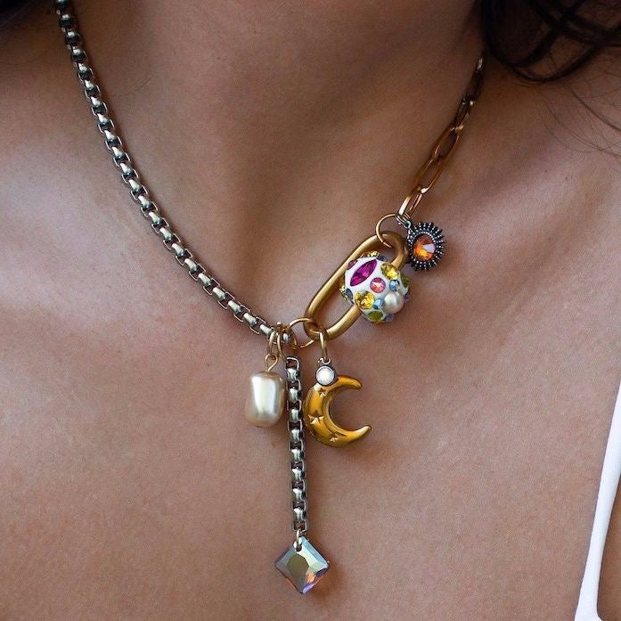 Collana Bicolor Cristall