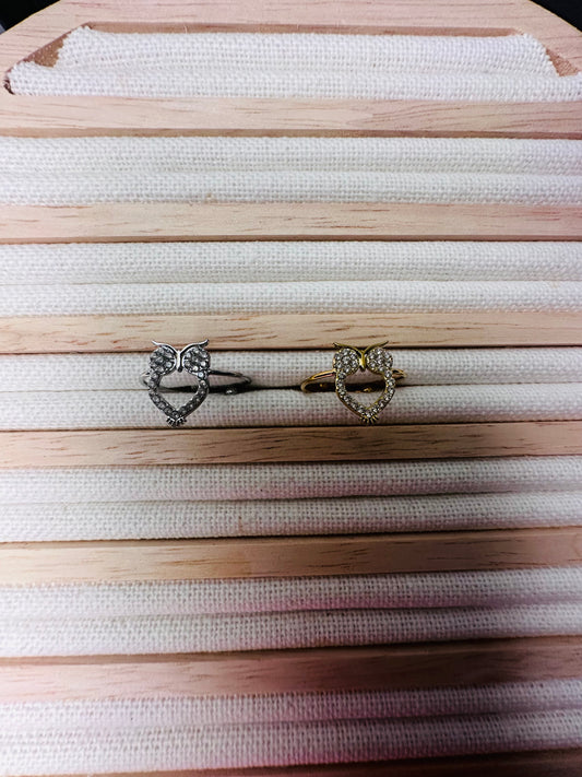 “Owl” ring