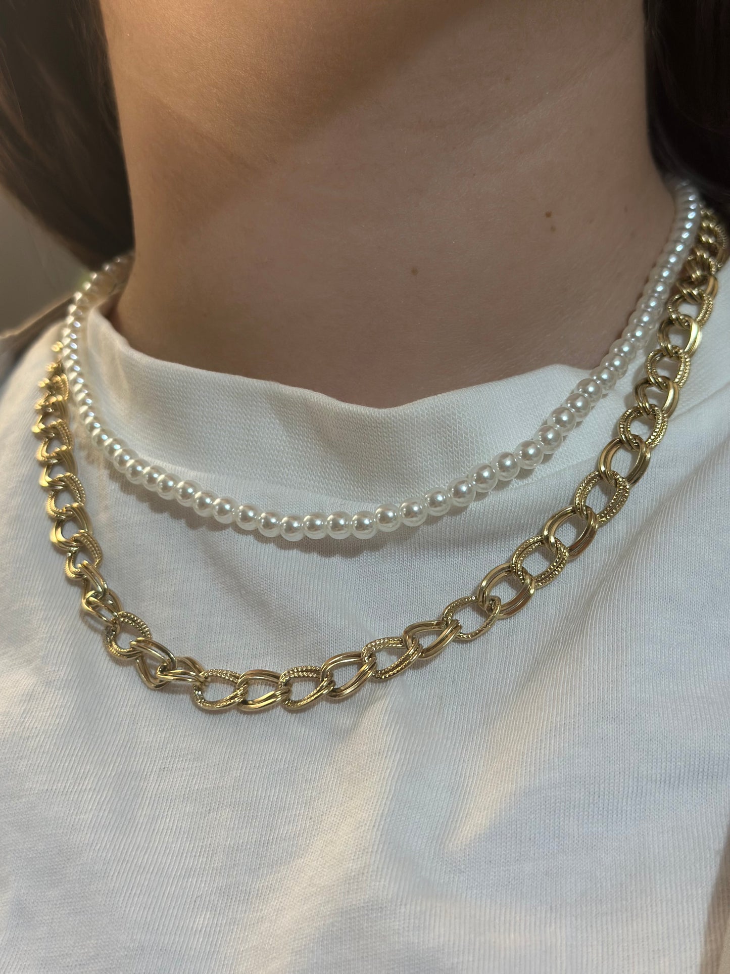 Collana doppia Rock