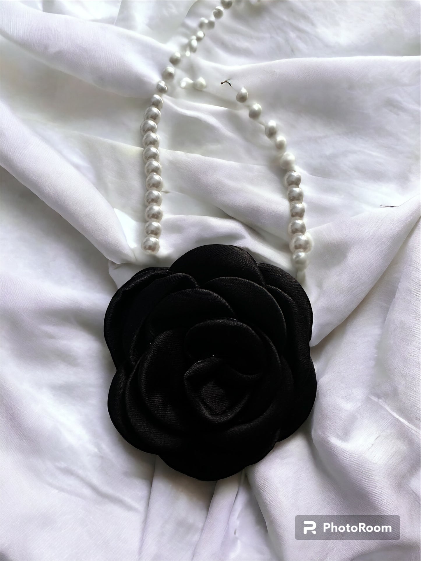 Collana Chocker Rosa