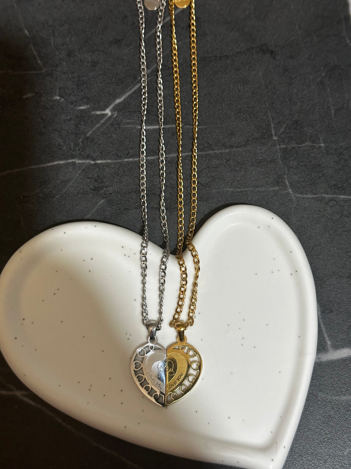 Coppia Collana San Valentino (You&Me)