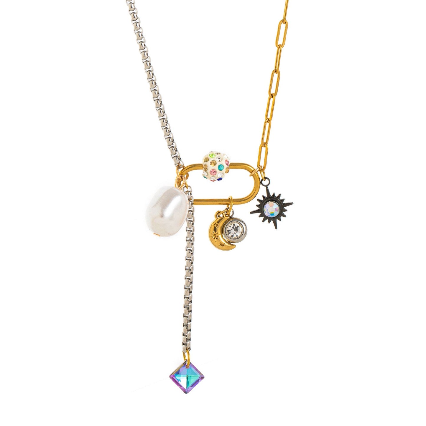 Collana Bicolor Cristall