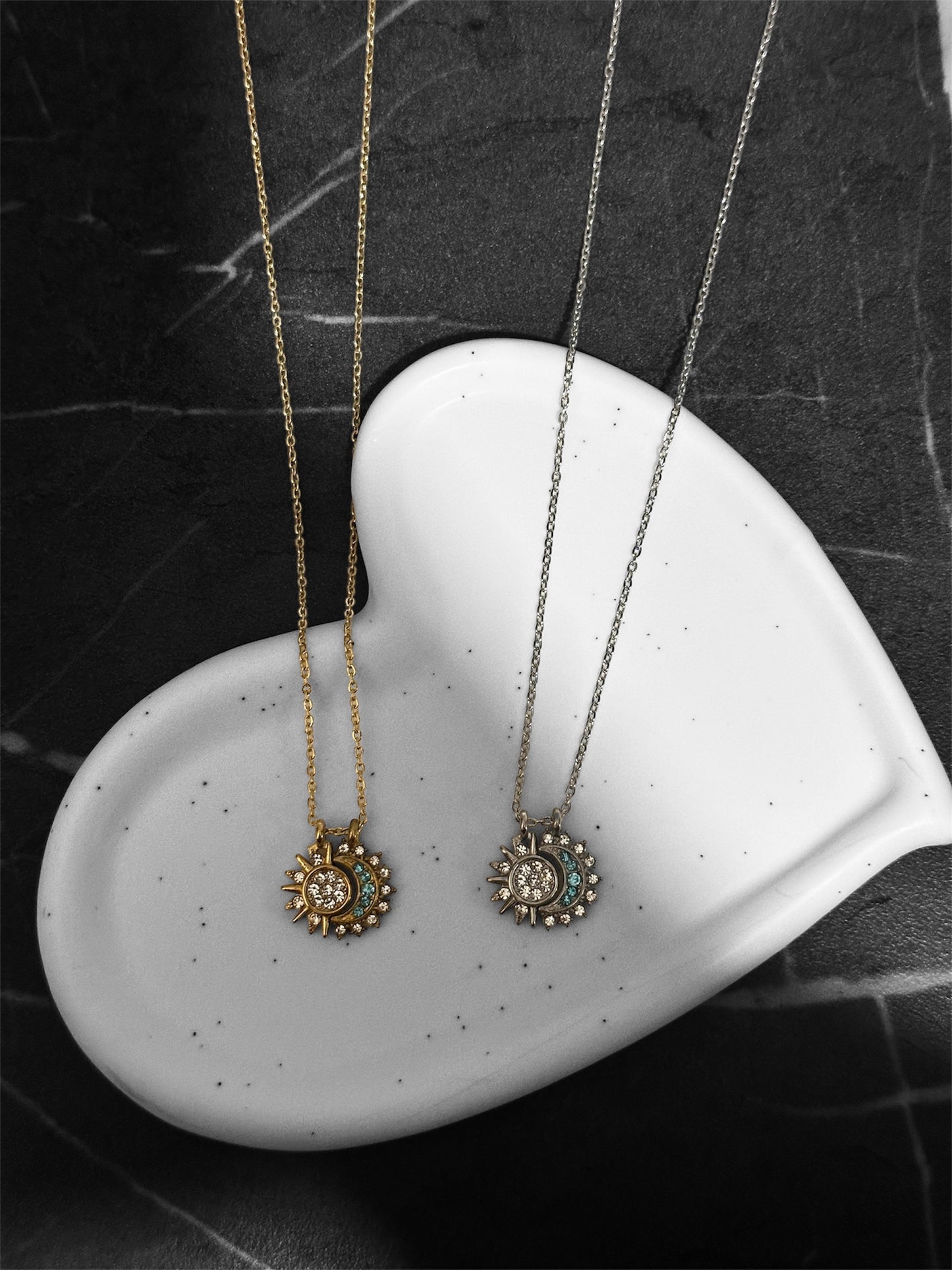 Collana Sole e Luna