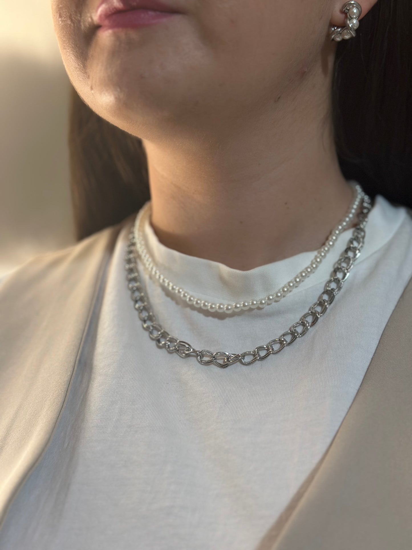 Collana doppia Rock