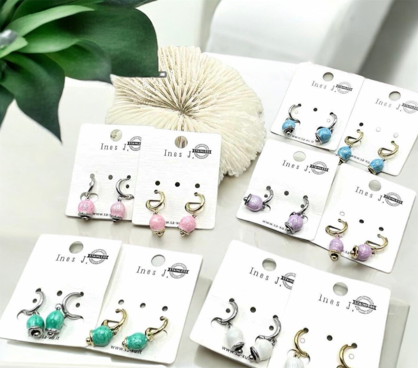 Capri Elegance Bell Earrings