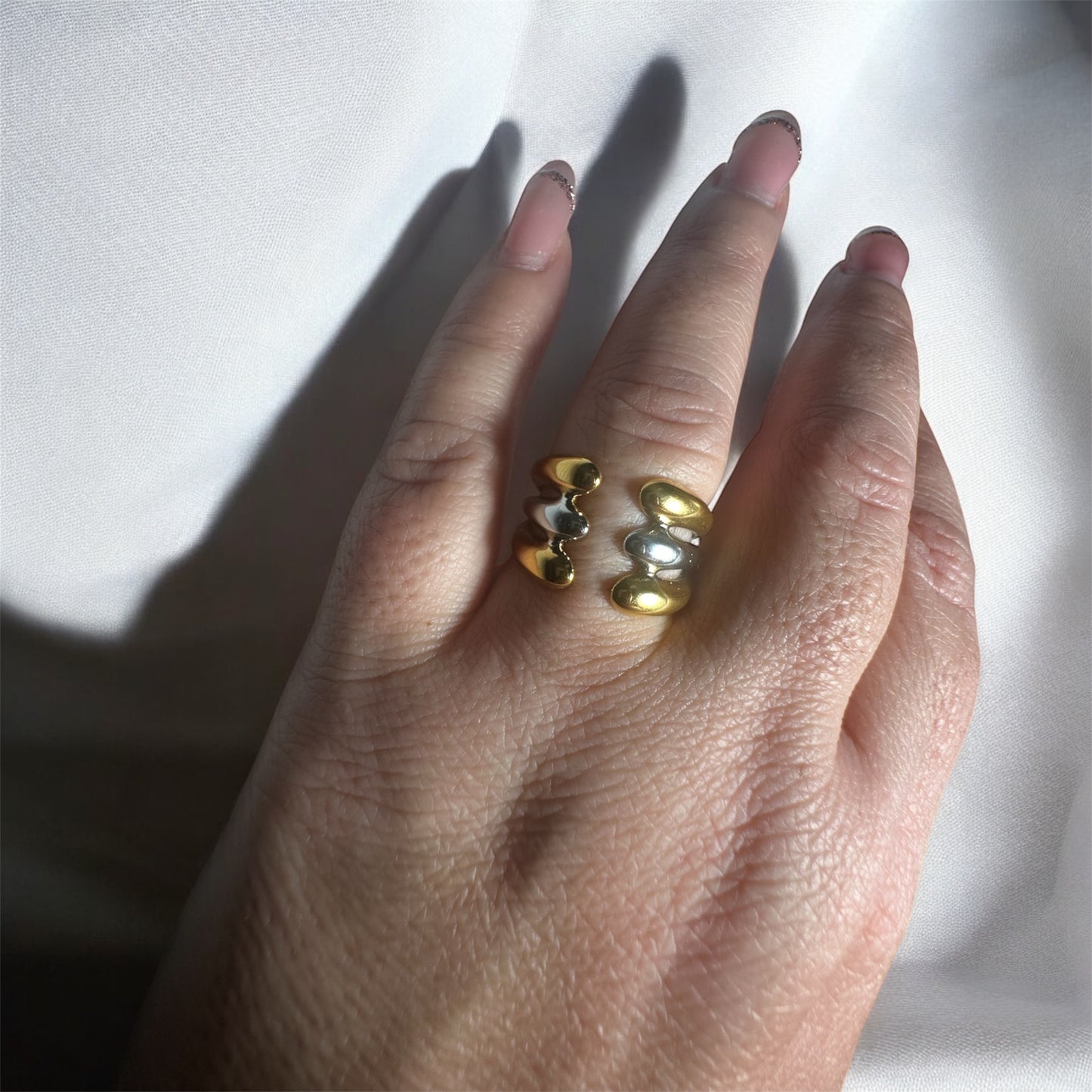 Anello Tris Bicolor