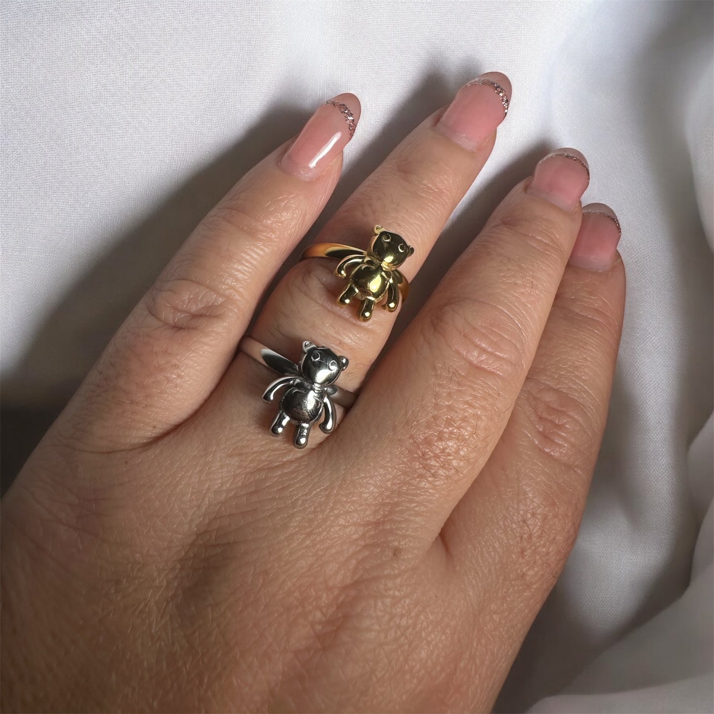 Simple Teddy Bear Ring