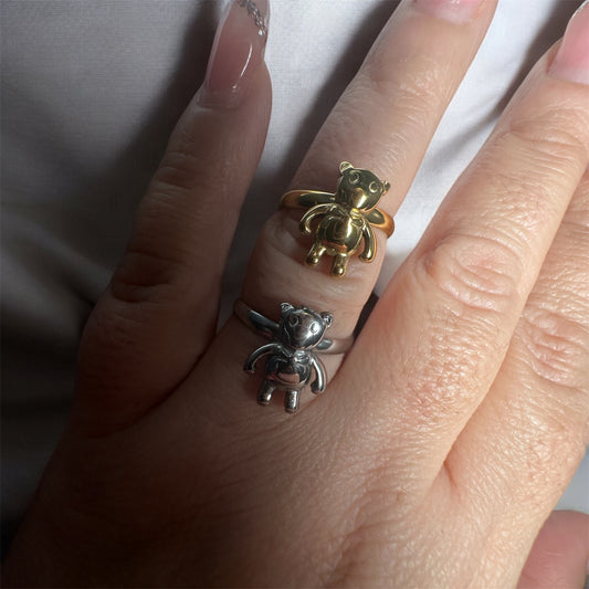 Simple Teddy Bear Ring