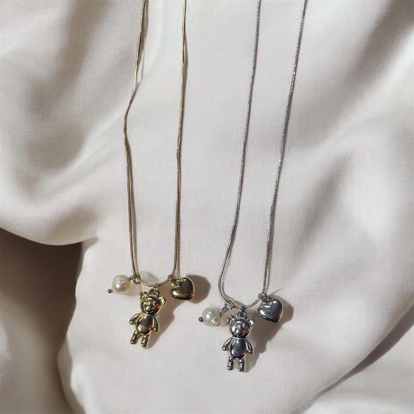 Collana Tris di coccole