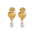 Orecchini Cuore Sacro Elegance.