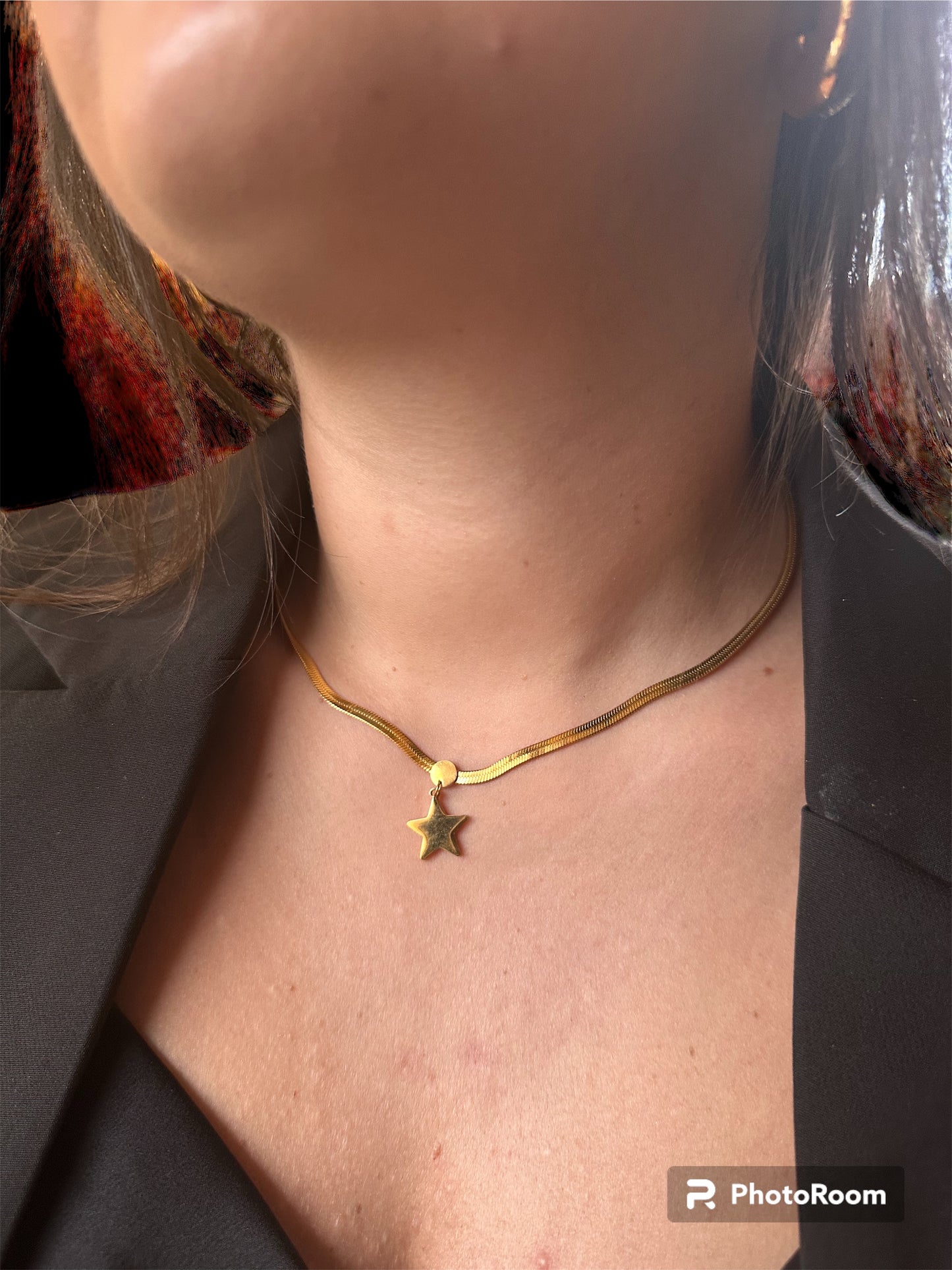 Snake Star Necklace