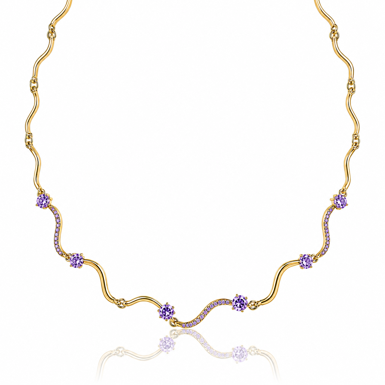 Collana Onde di Luce