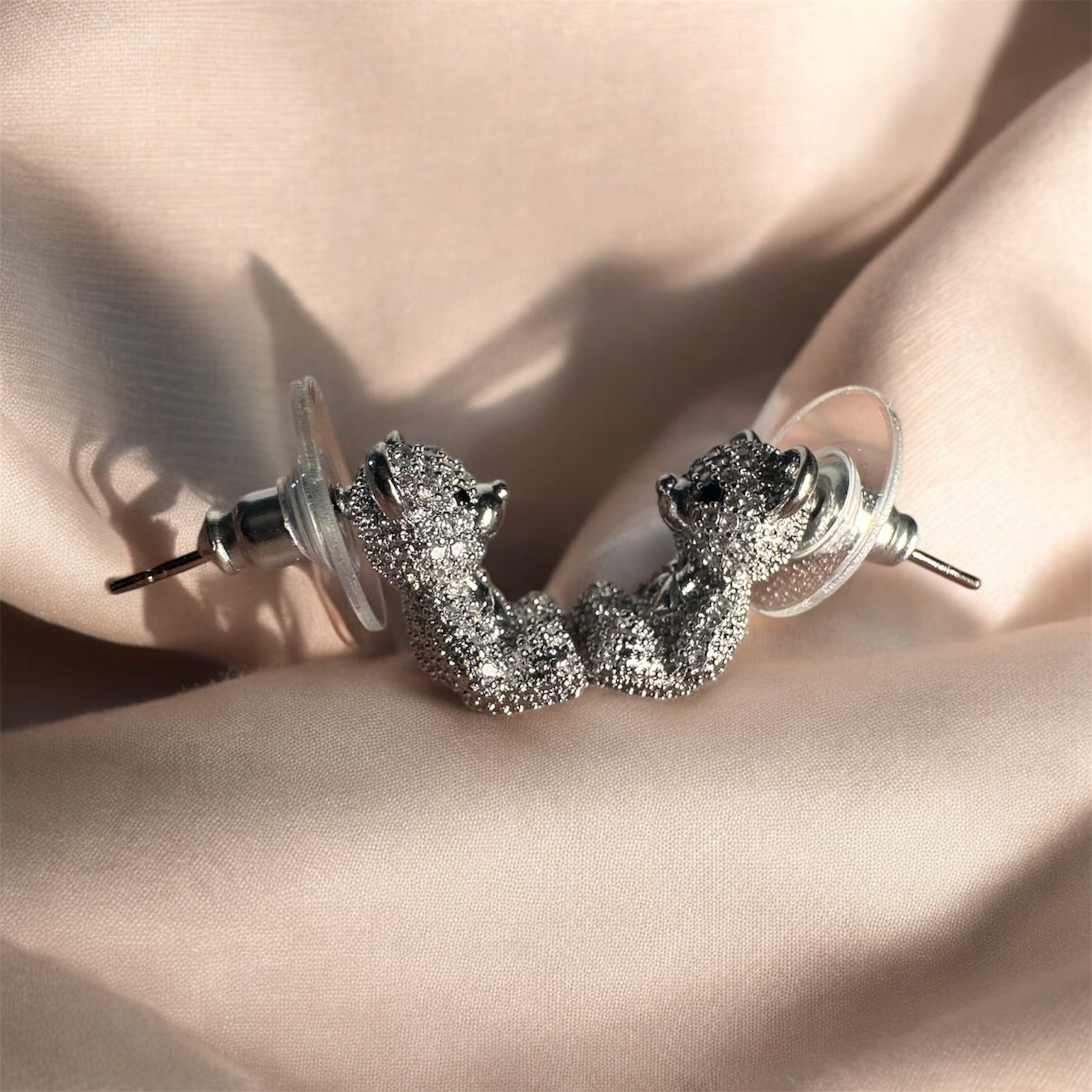 Teddy Shiny Earrings