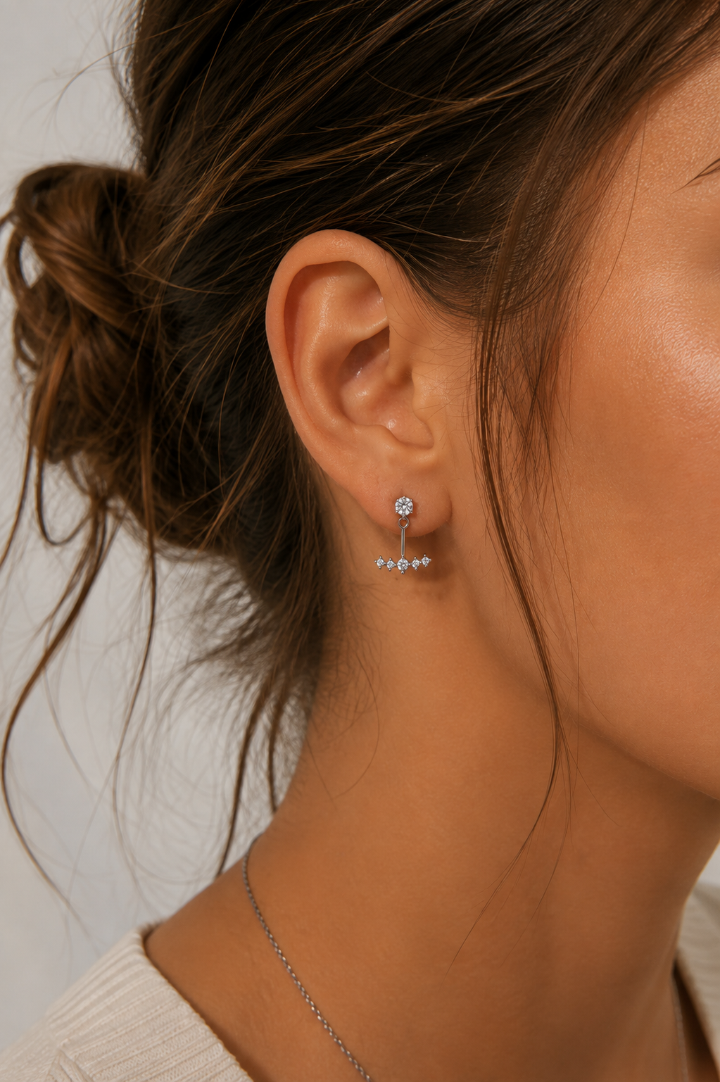 Orecchini Luna Drop