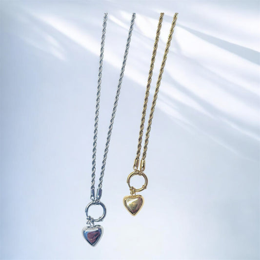 Collana Intreccio Heart