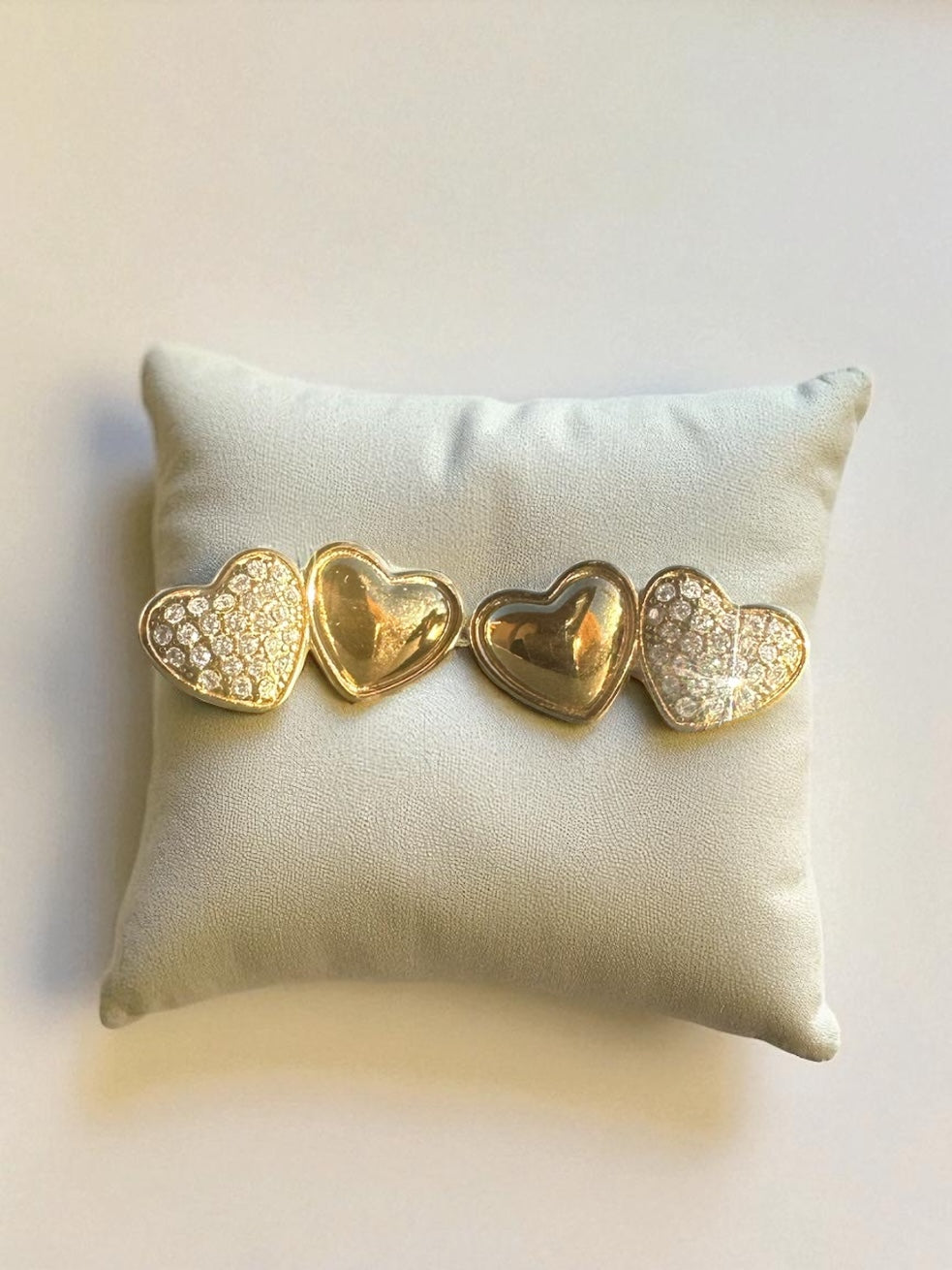 Orecchini Cuori Inversi