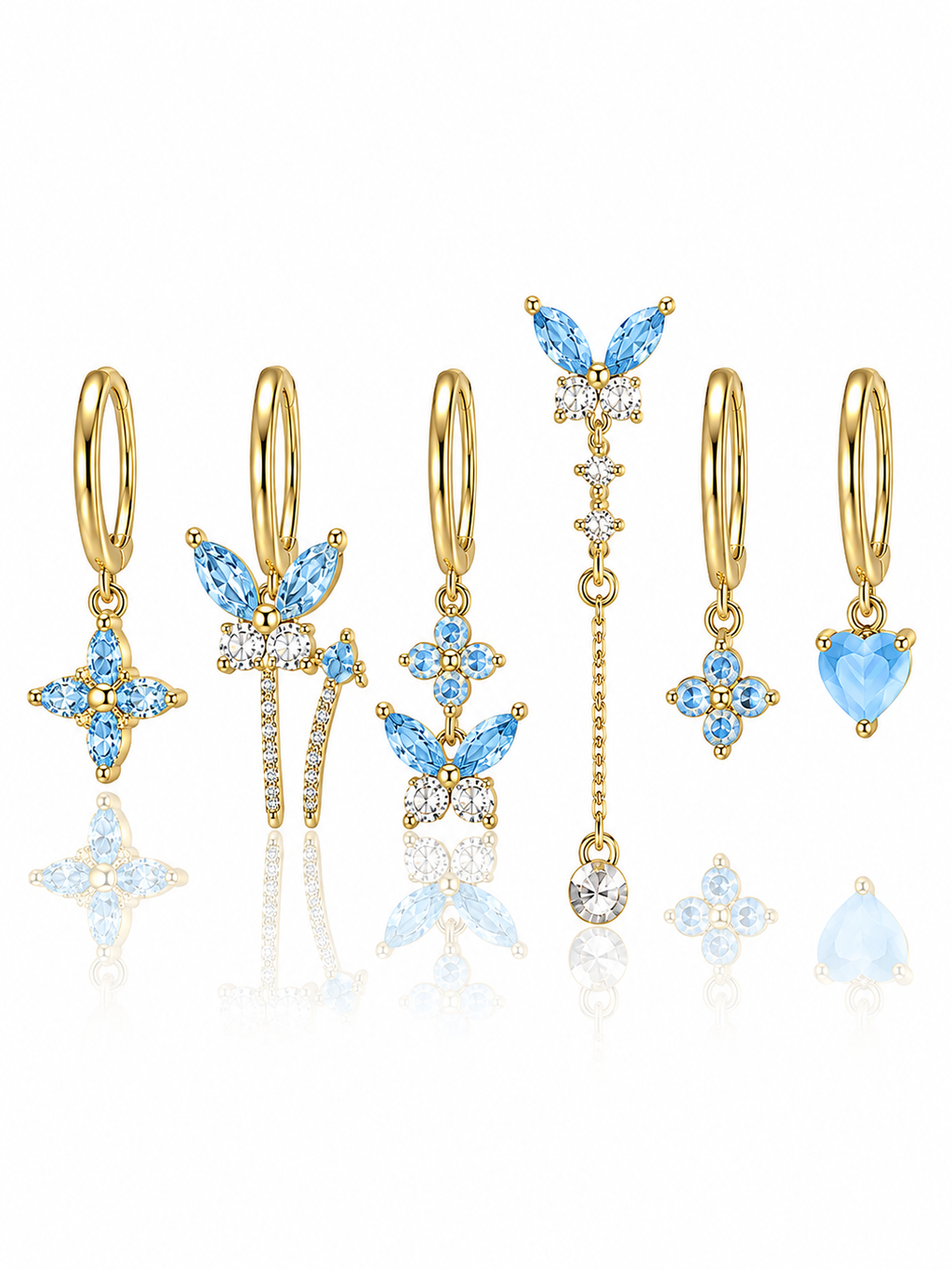 Set Crystal Butterfly Collection