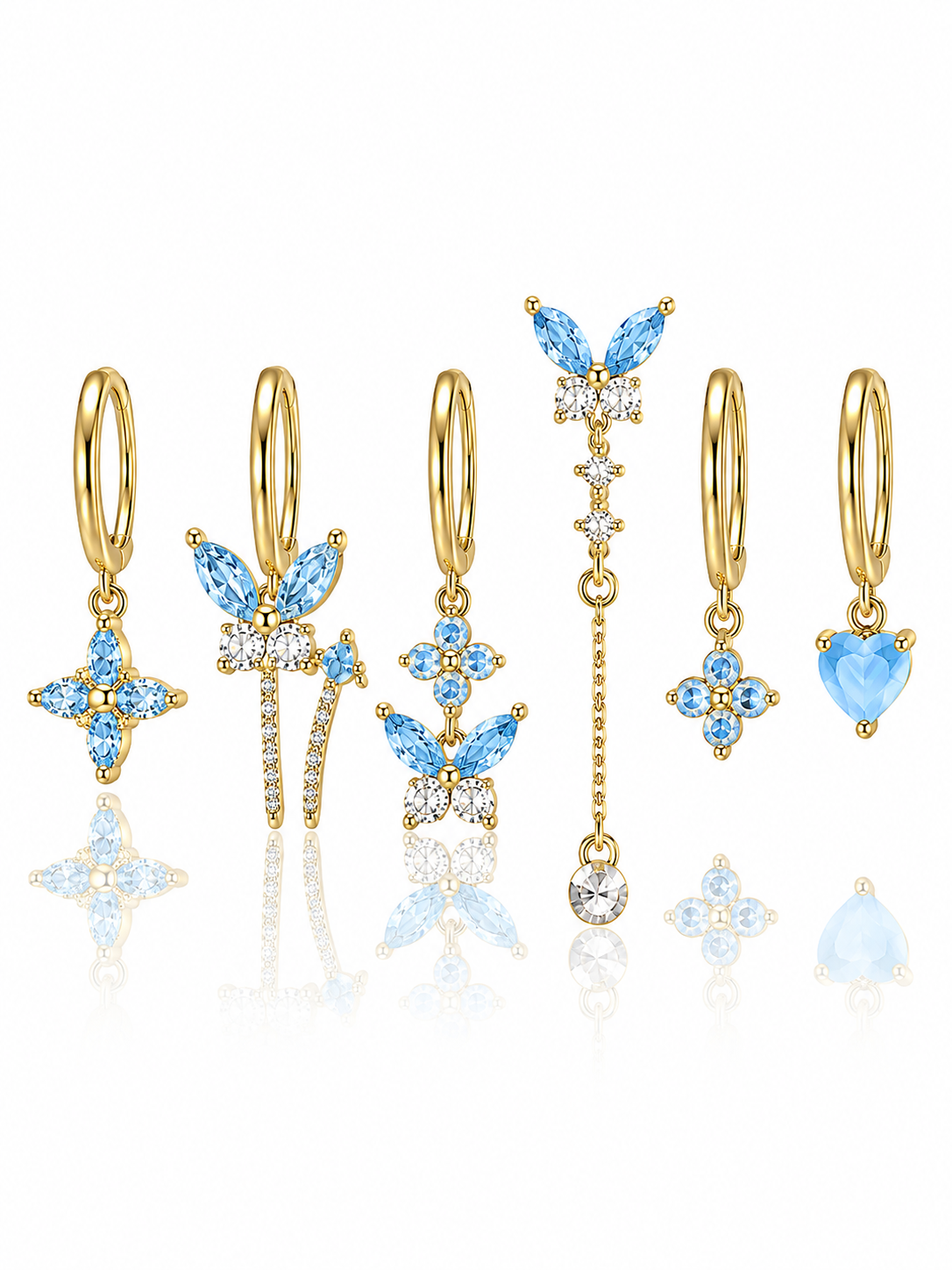Set Crystal Butterfly Collection