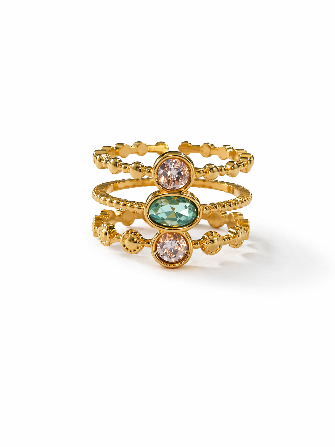 Anello Tripla Gemma