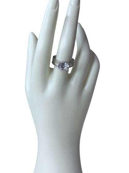 Anello Luce Tre Fasce