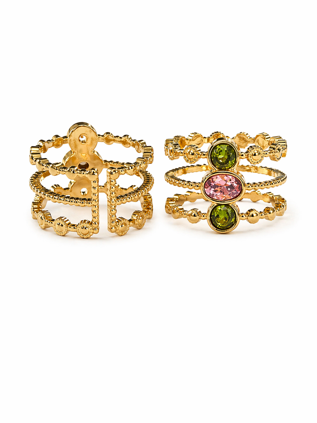 Anello Tripla Gemma
