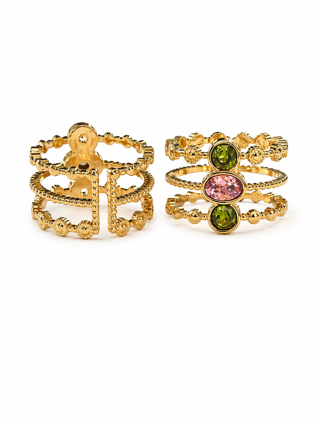 Anello Tripla Gemma