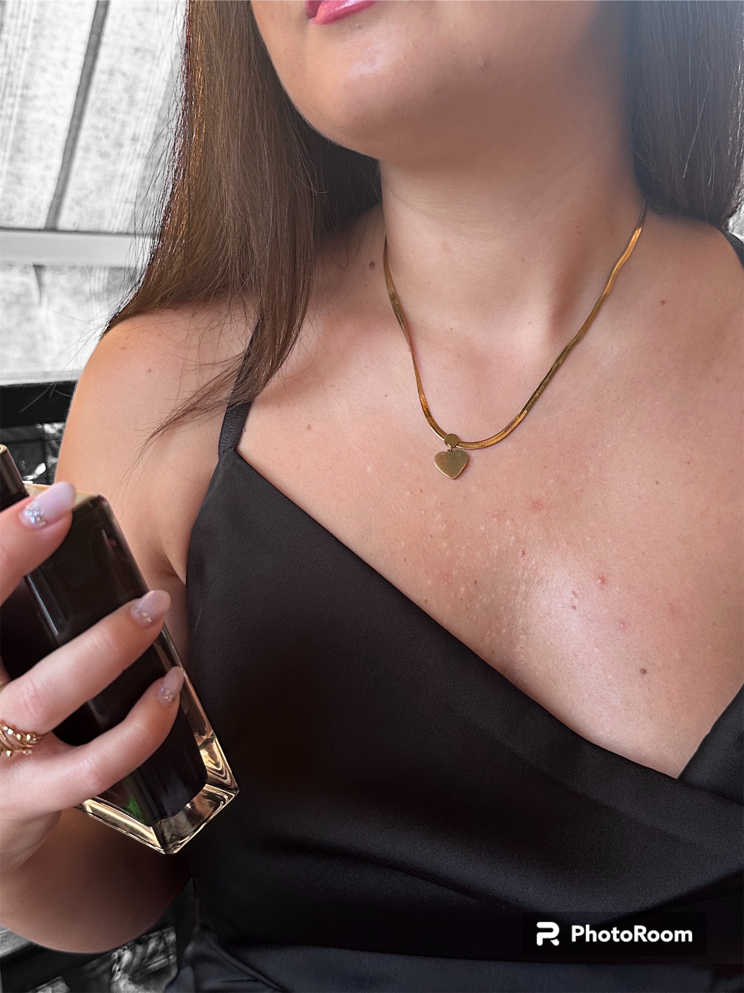 Heart Snake Necklace