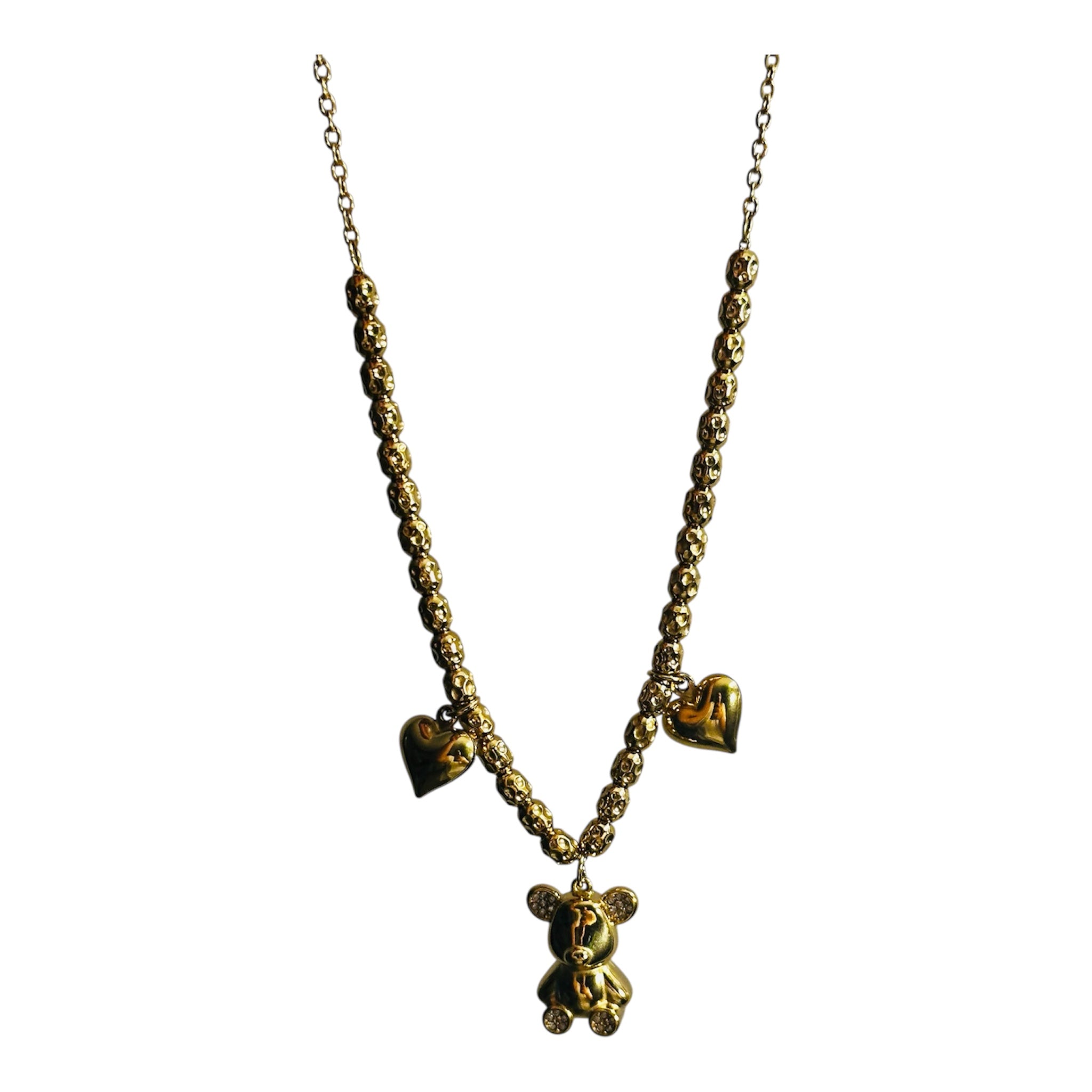 Collana Sonaglio Orsetto Innamorato