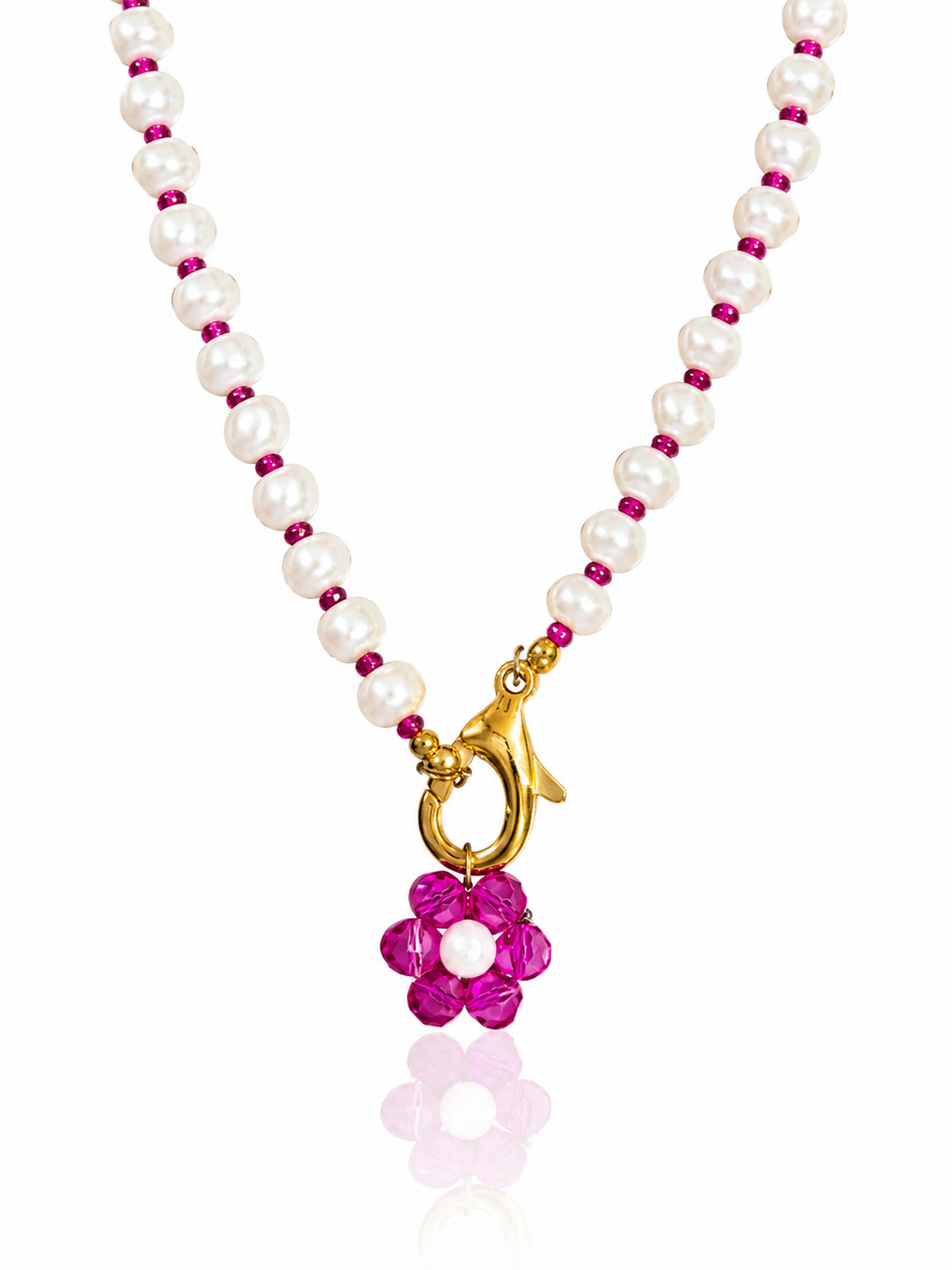 Collana Perla in Fiore