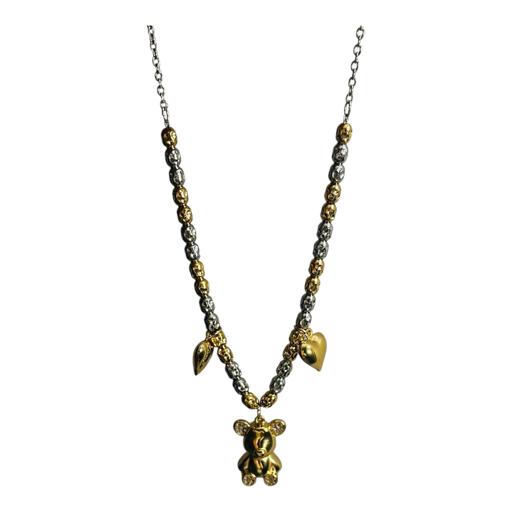 Collana Sonaglio Orsetto Innamorato