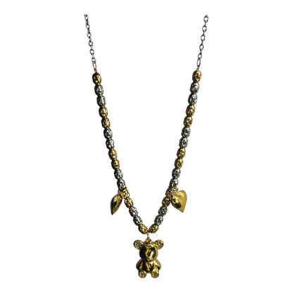 Collana Sonaglio Orsetto Innamorato