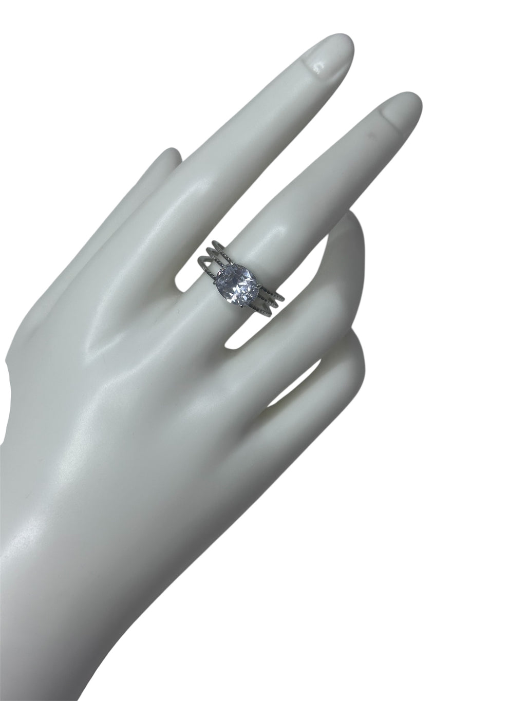 Anello Luce Tre Fasce