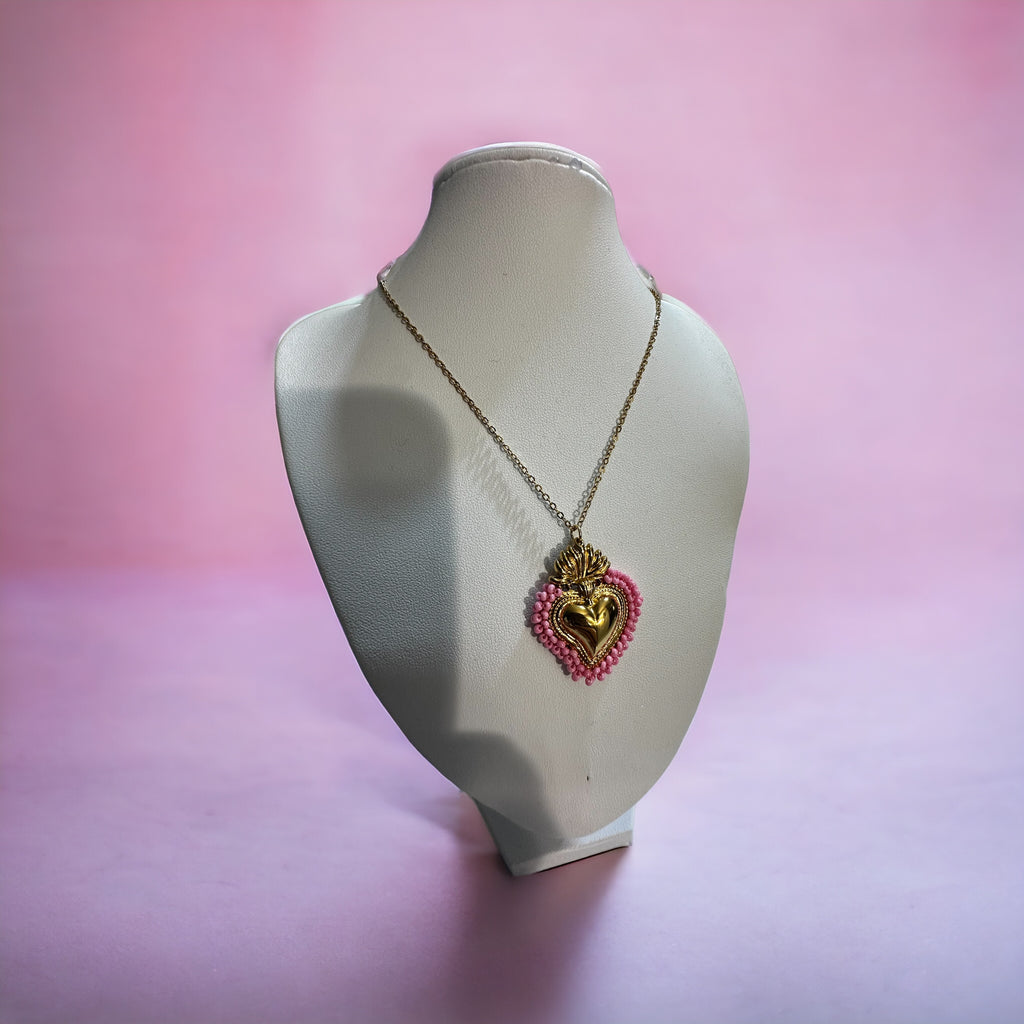 Luxury Sacred Heart Necklace