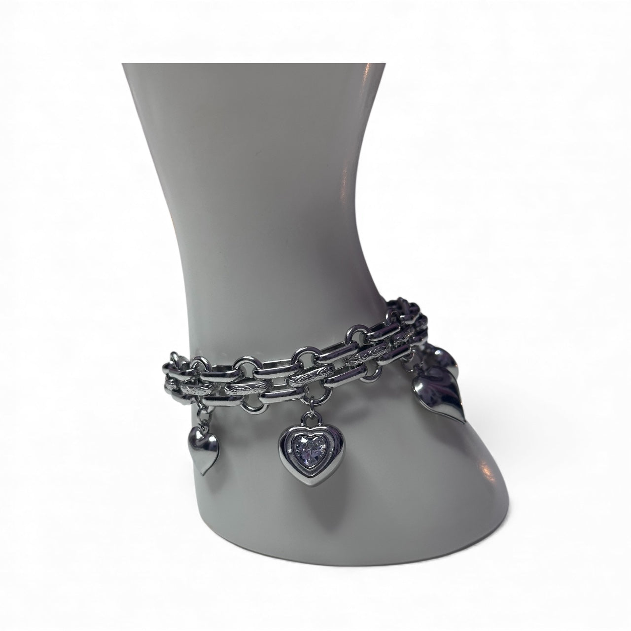 Bracciale Cuore di Cristallo