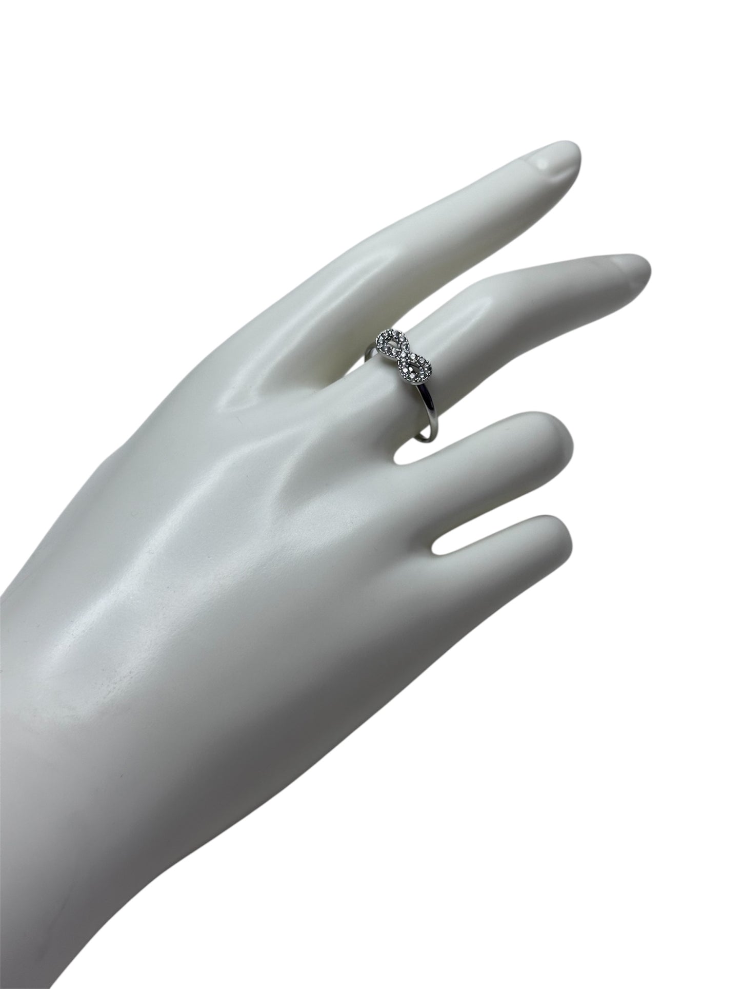 Anello Infinito Strass