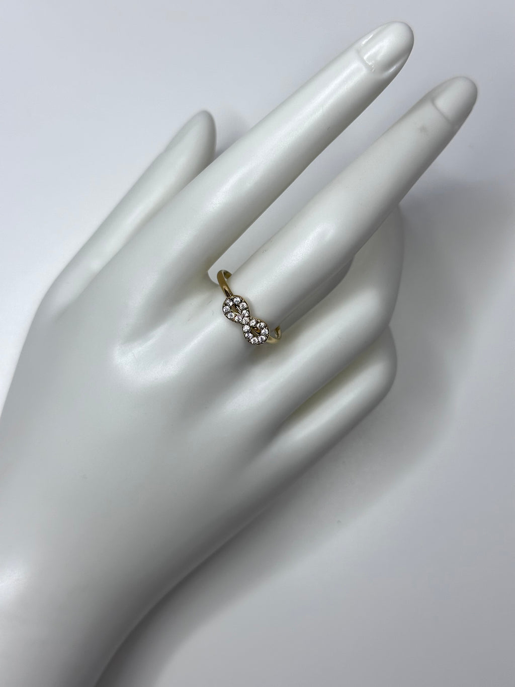 Anello Infinito Strass