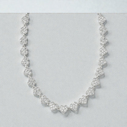 Collana Preziosa Multi Cuori