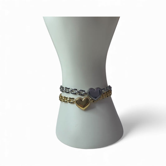 Bracciale Cuore Pieno
