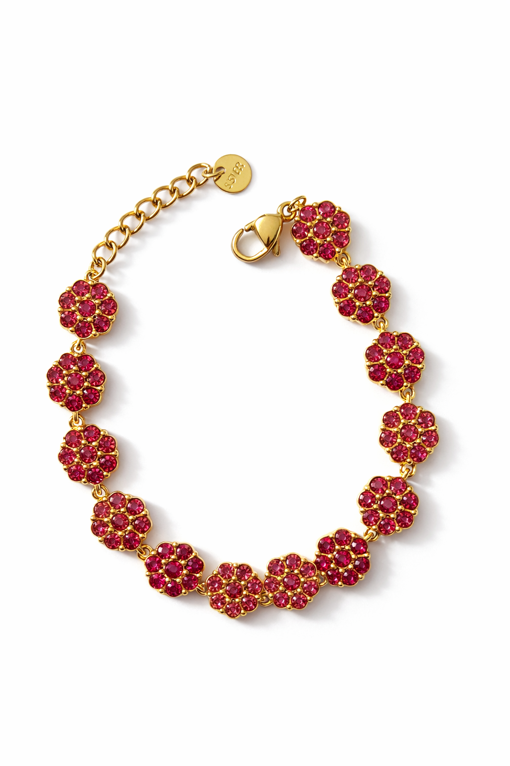 Bracciale Fiore di zaffiro