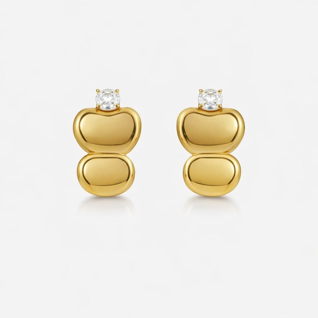 Orecchini Golden Embrace