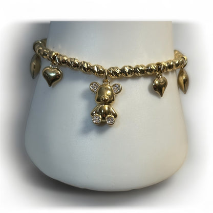 Bracciale Sonaglio Orsetto Innamorato.