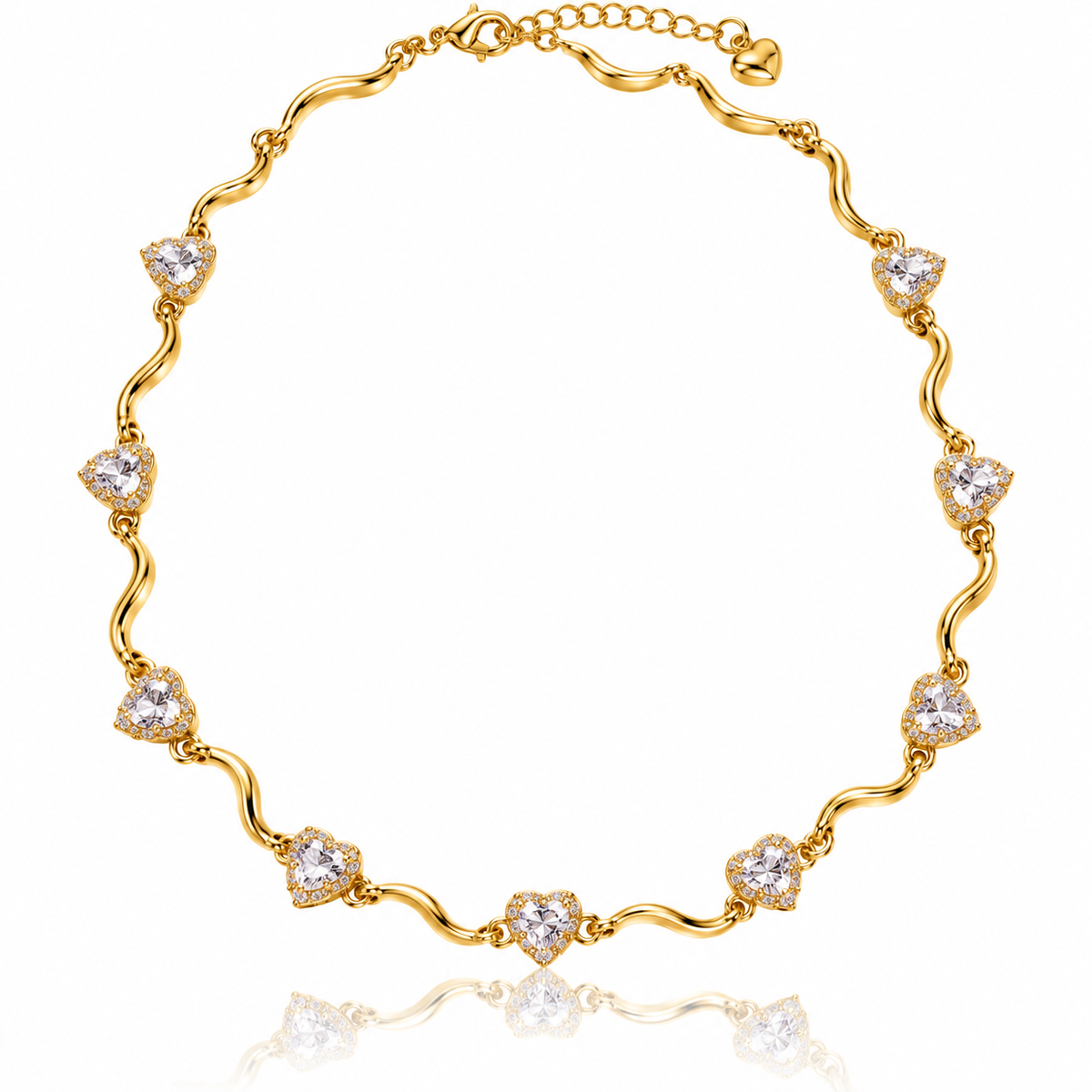 Collana Onde di Cuori