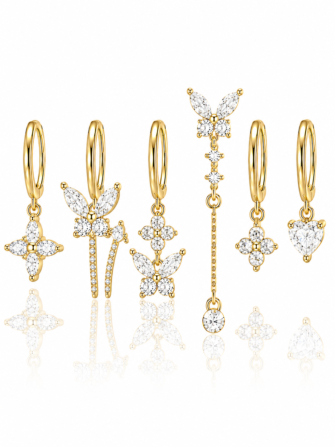 Set Crystal Butterfly Collection