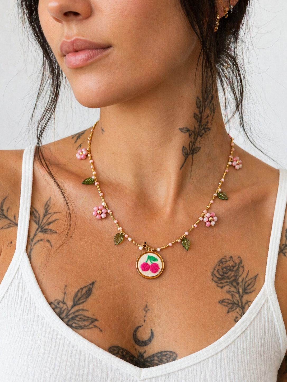 Collana Pink Garden