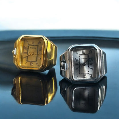 Anello Watch Rettangolare