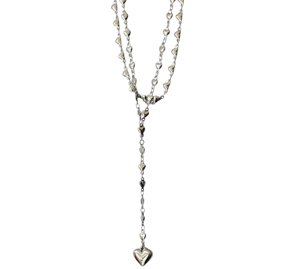 Collana Double Heart Chain