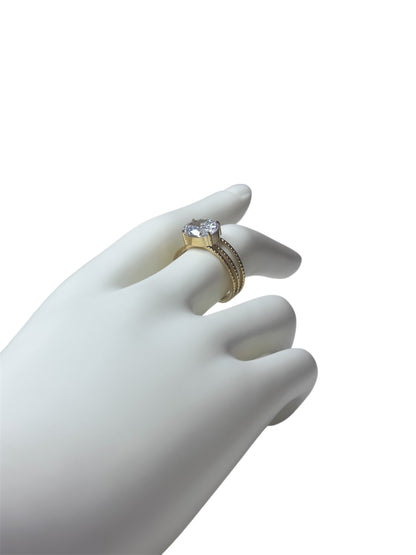 Anello Luce Tre Fasce