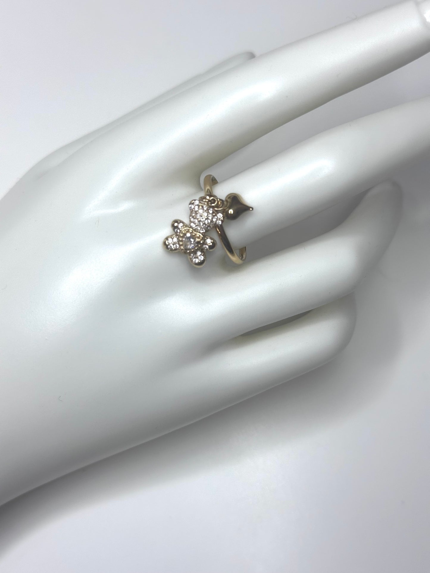 Anello Teddy Charm