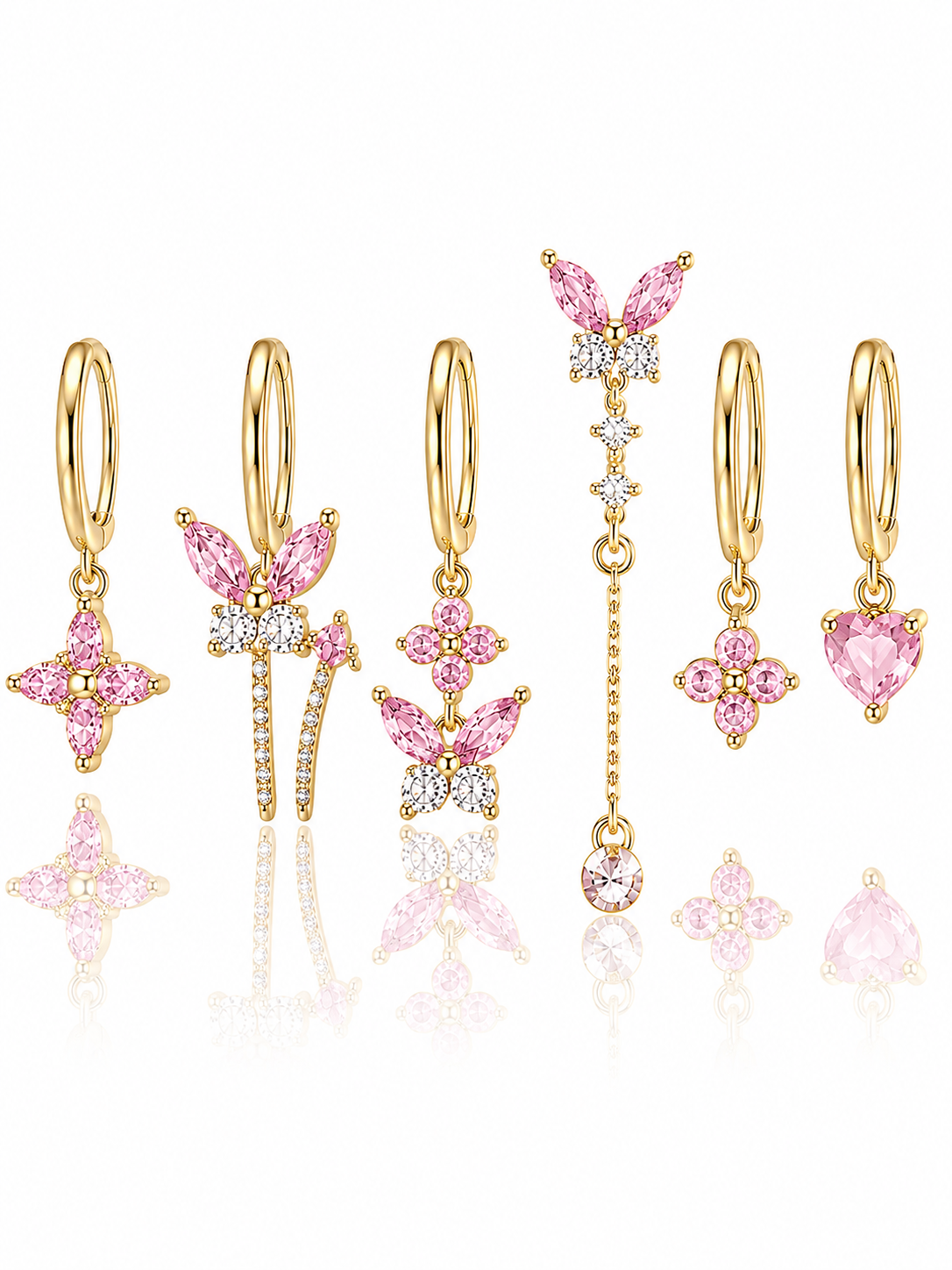 Set Crystal Butterfly Collection